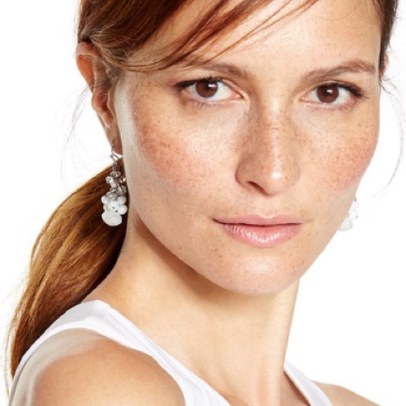 White House Black Market Linear Bauble Earrings - Picture 3 of 4